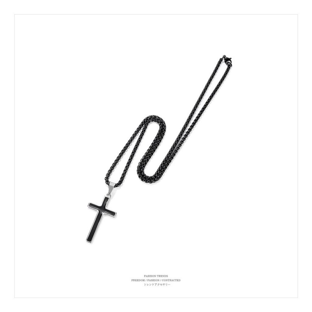 men cross necklace - Picture 2 of 3